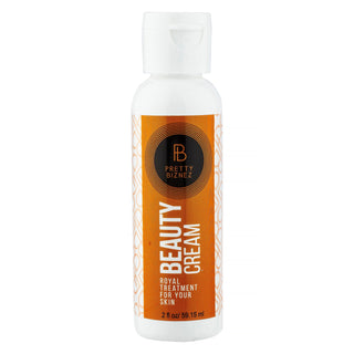 Brightening Moisturizer by Pretty Biznez for lightening dark spots and nourishing skin.