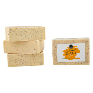 Exfoliating Lightening Bar 150g for brightening and exfoliating combination skin.