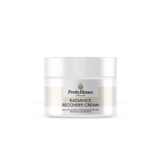 100ml bottle of Radiance Recovery moisturizer for intense skin hydration and radiance.