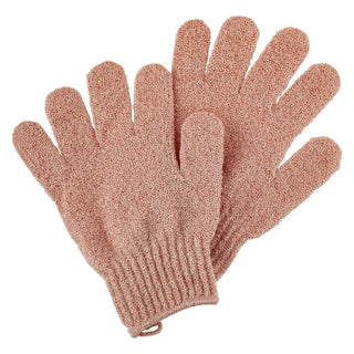 Pair of Skinsual Exfoliating Gloves for effective skin cleansing and exfoliation.