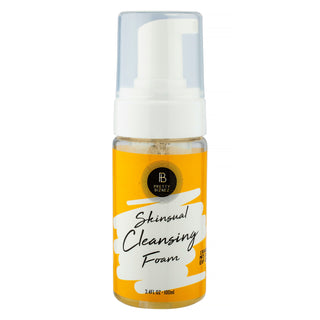 Skinsual Facial Cleansing Brightening Foam for oily, acne-prone skin.